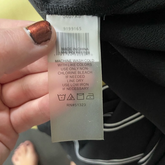 Vince Camuto Black Button Blouse - Picture 5 of 5